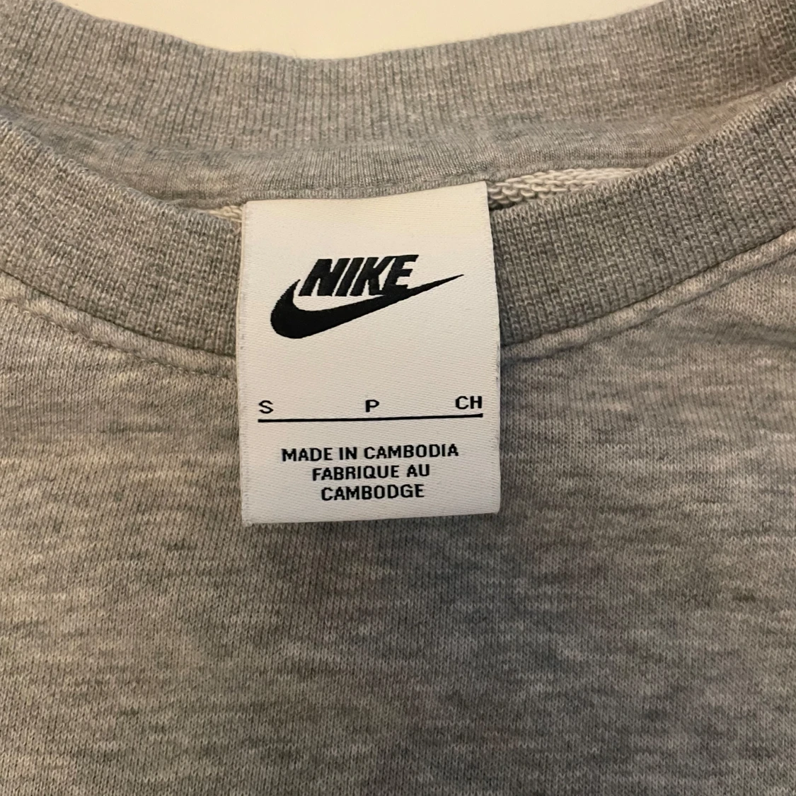 Grå Nike sweatshirt i bomull - 3