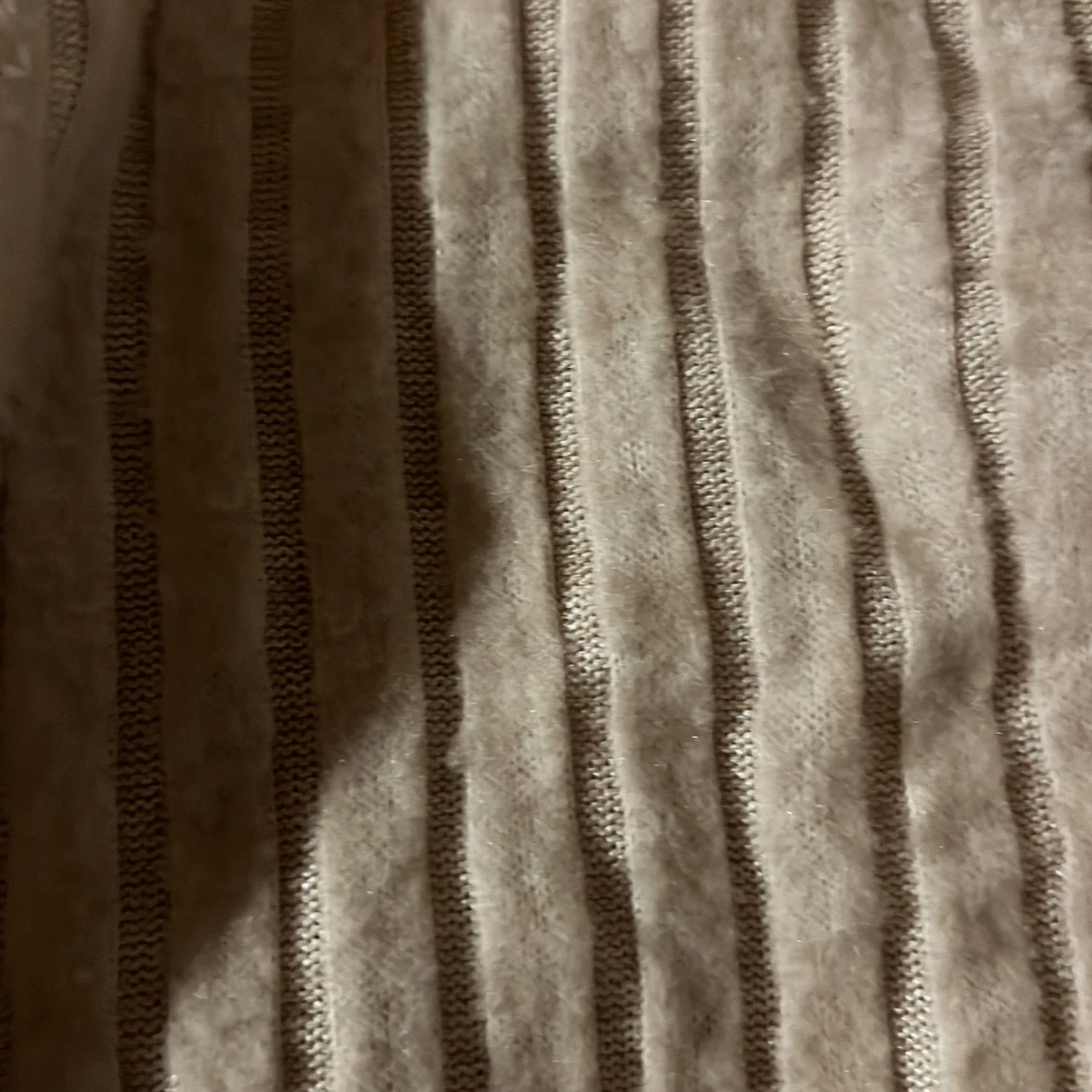 Beige ribbad topp från SHEIN - 4