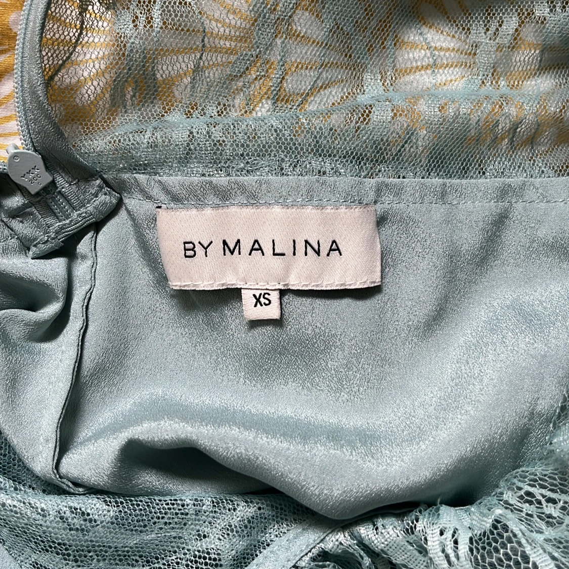 Ljusblå spetsblus från By Malina XS - 2