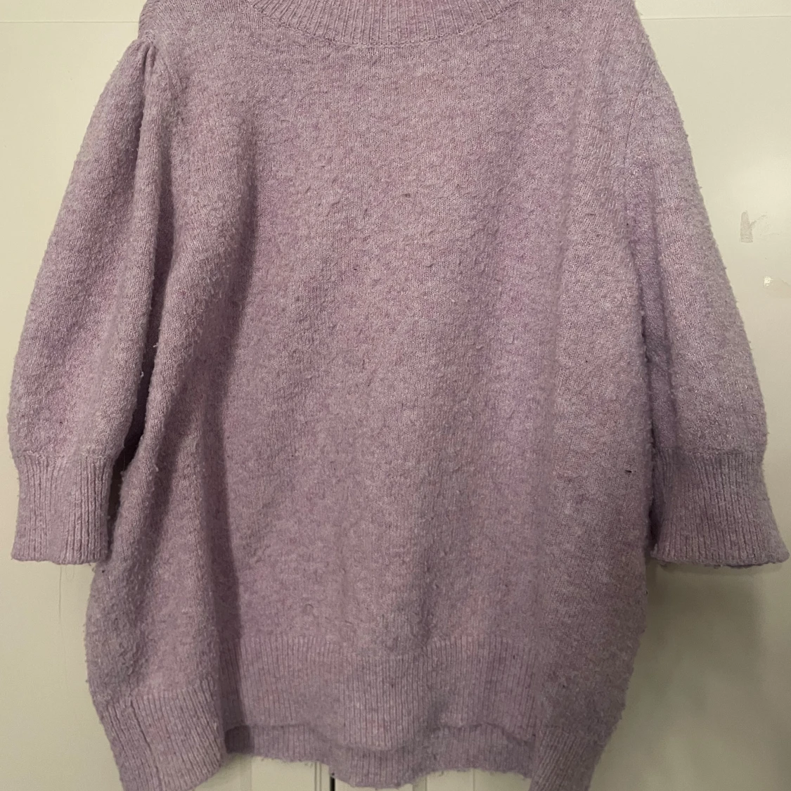 ljuslila stickad tröja från VEROMODA - 1