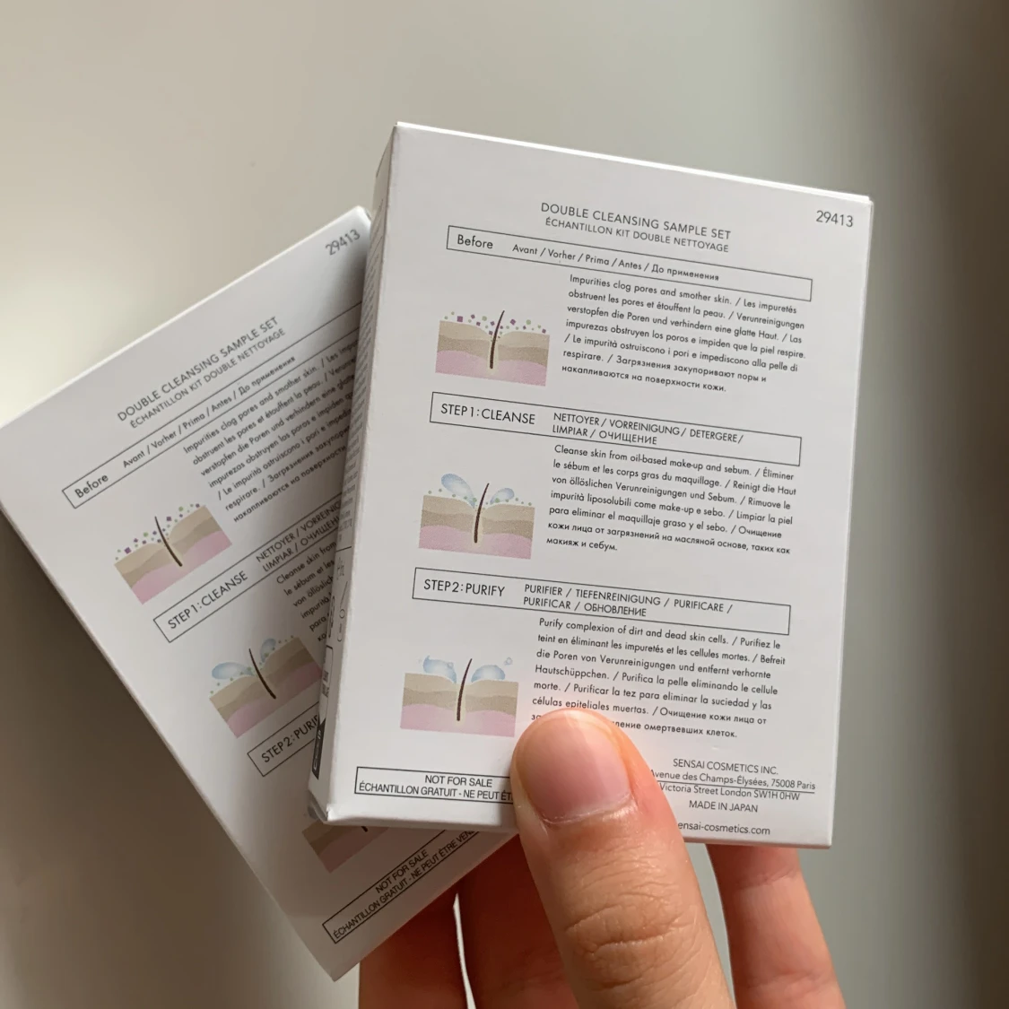 Sensai Double Cleansing Sample Set - 2