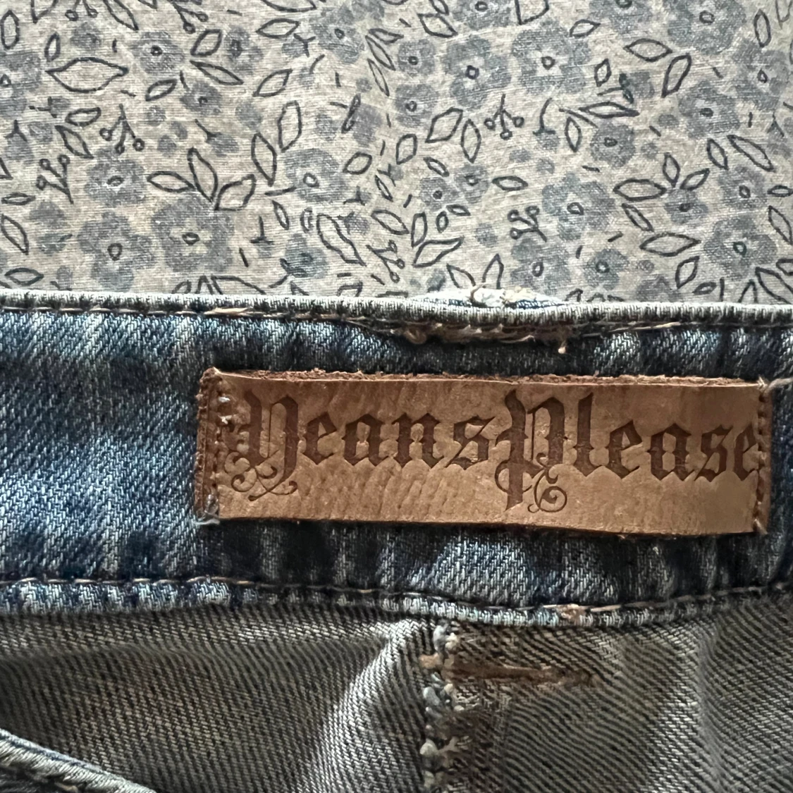 Ljusblå jeans från Jeans Please, stl 36 - 2