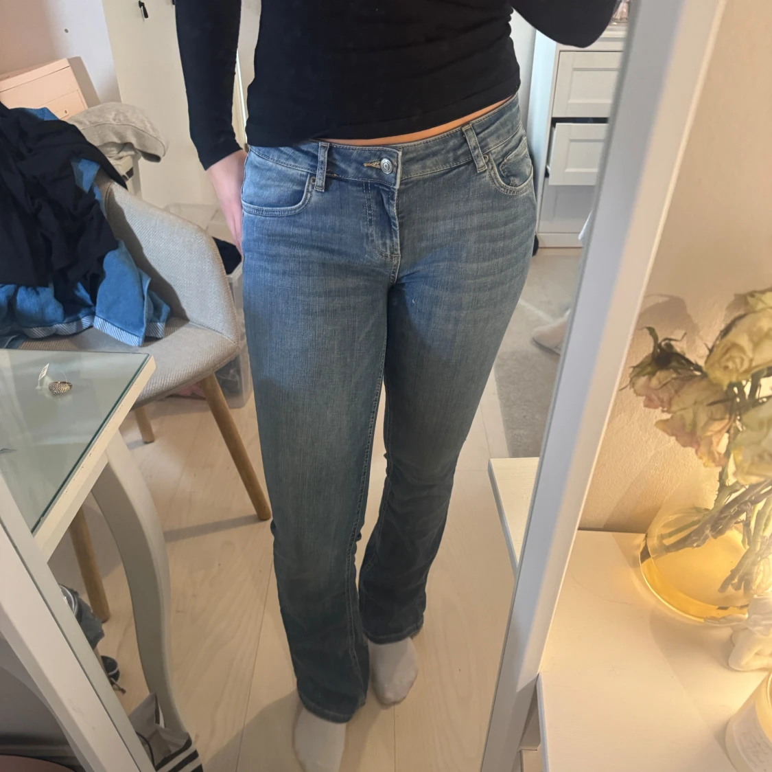 Blå jeans från Zara  - 2
