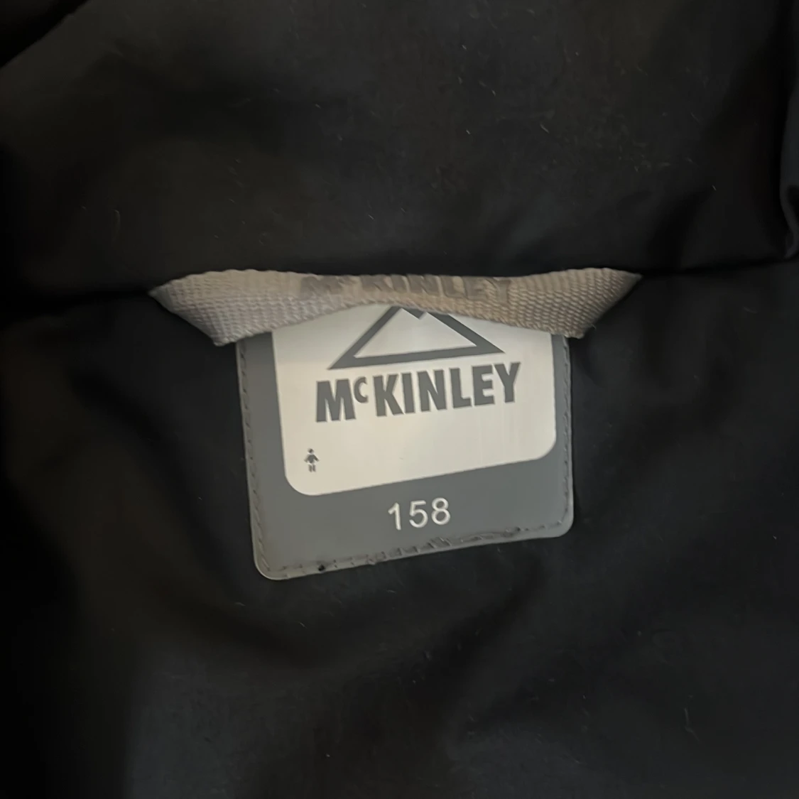 Svart parkajacka från McKinley, 158 (XS) - 2