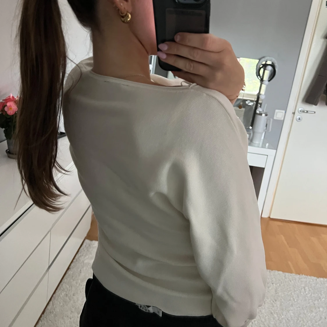 Vit top från Lindex - 1