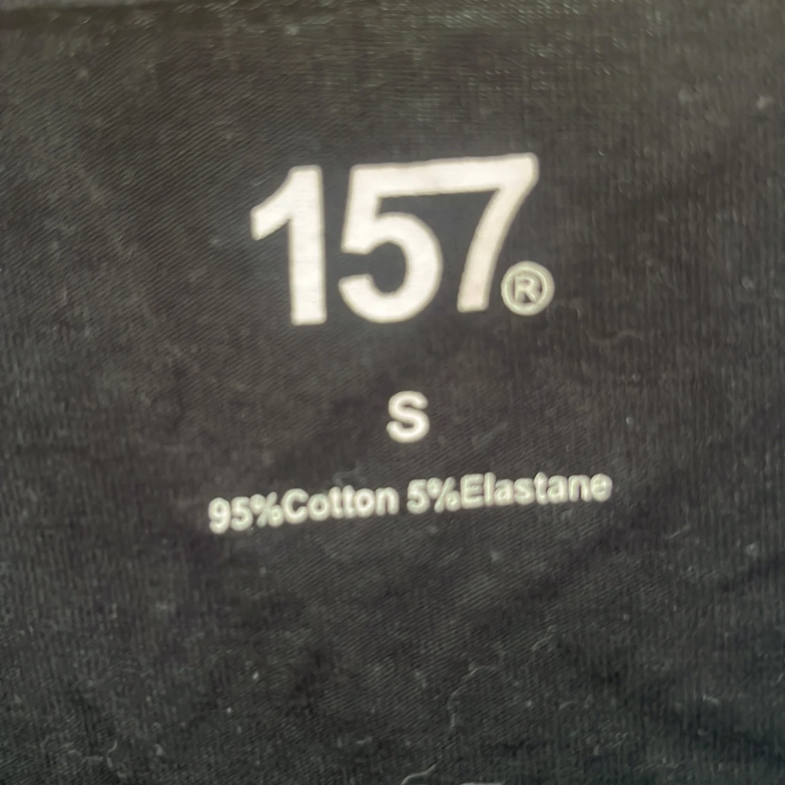 Svart långärmad topp från 157 - 1