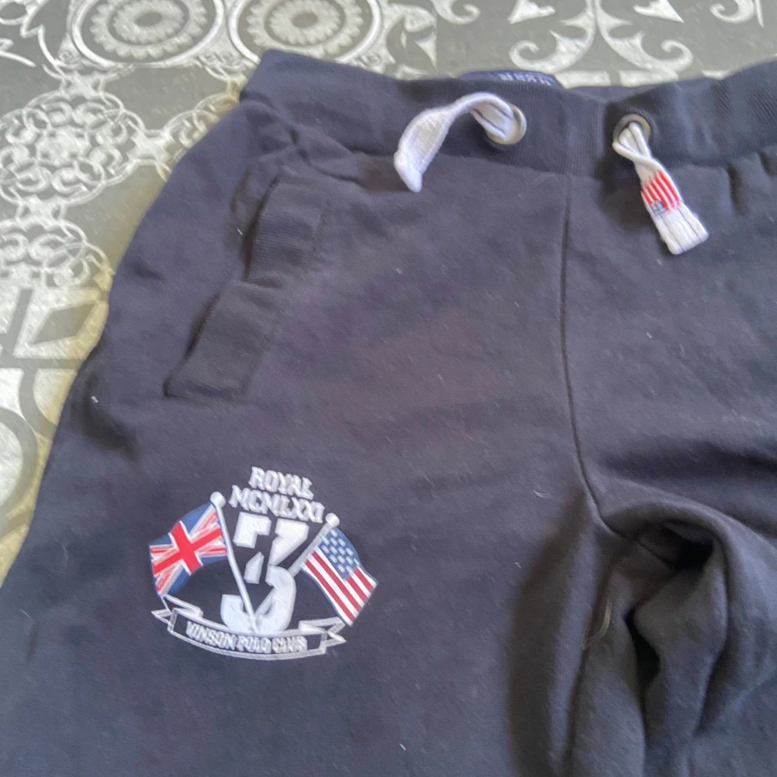 Svarta mjukisbyxor Vinson Polo Club - 1