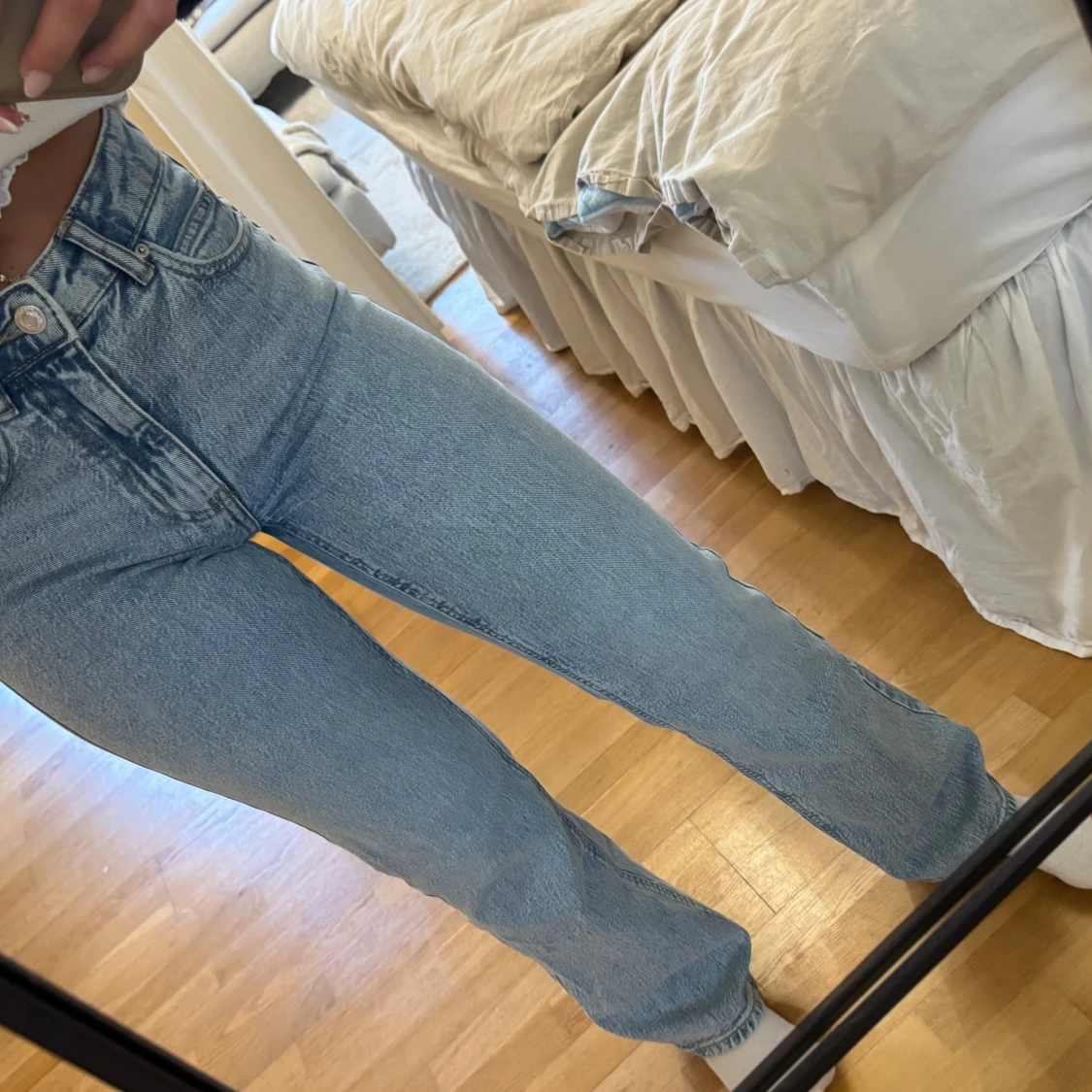 Ljusblå jeans från Gina Tricot - 2