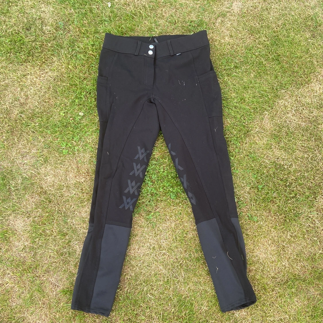 Svarta ridleggings från CRW, stl 40