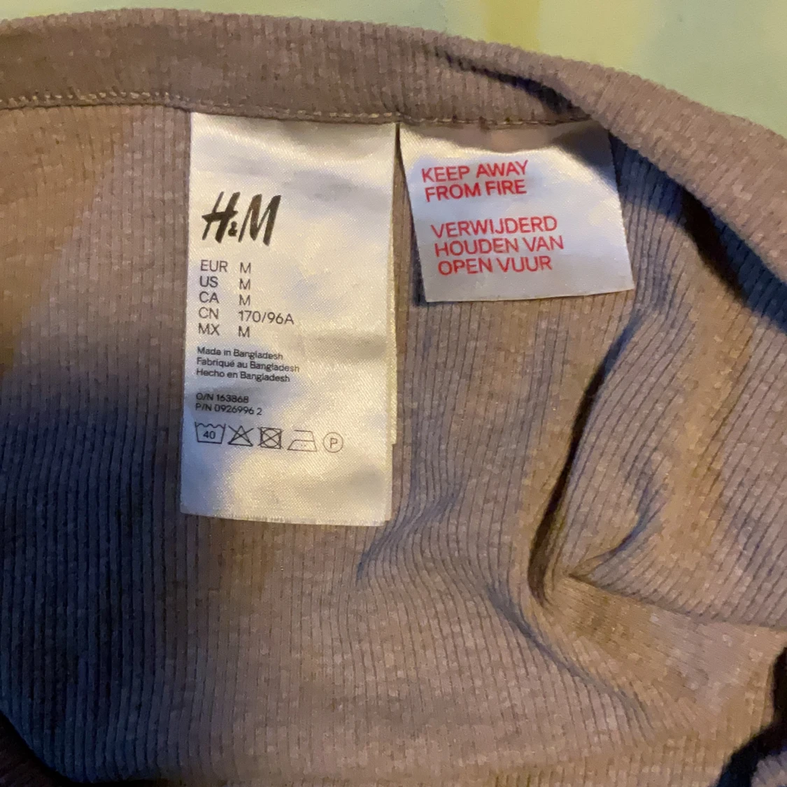 Beige långärmad tröja från H&M - 1