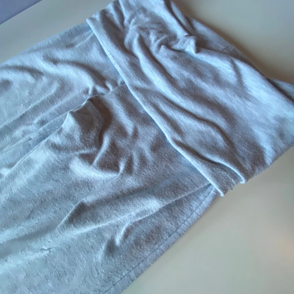 Grå bootcut byxor - 2