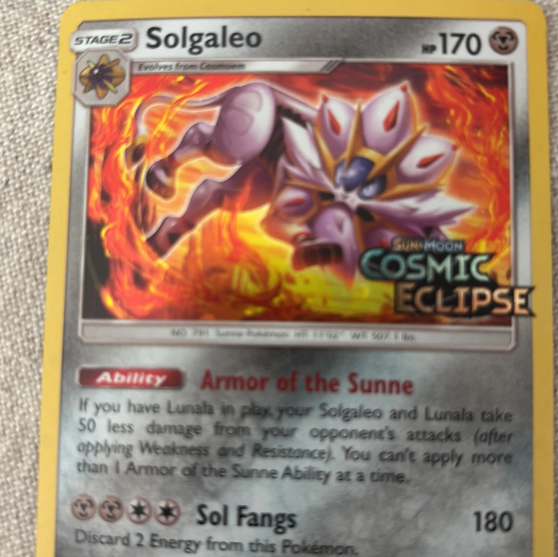 Solgaleo (Cosmic Eclipse 142/236) - 3