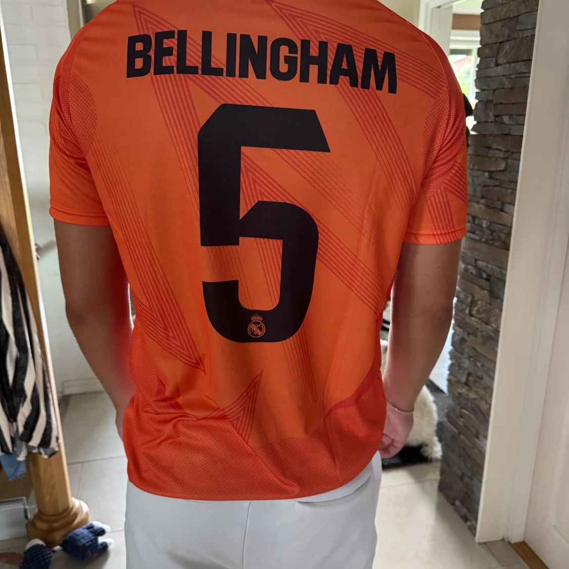 Real Madrid Bellingham orange tröja - 1