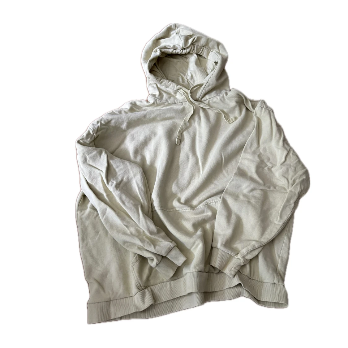 Beige hoodie från Cubus 2XL