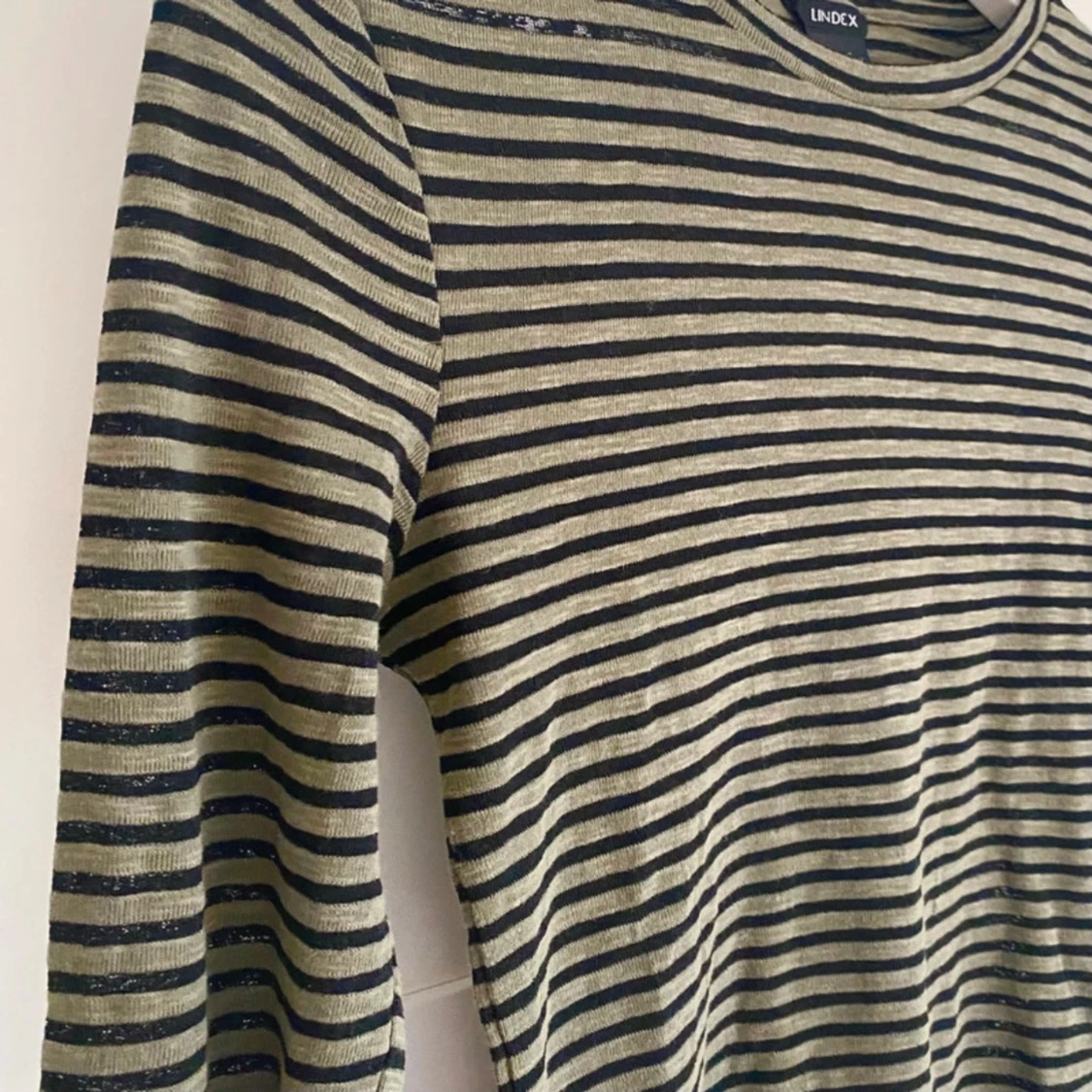 Randig långärmad topp från Lindex