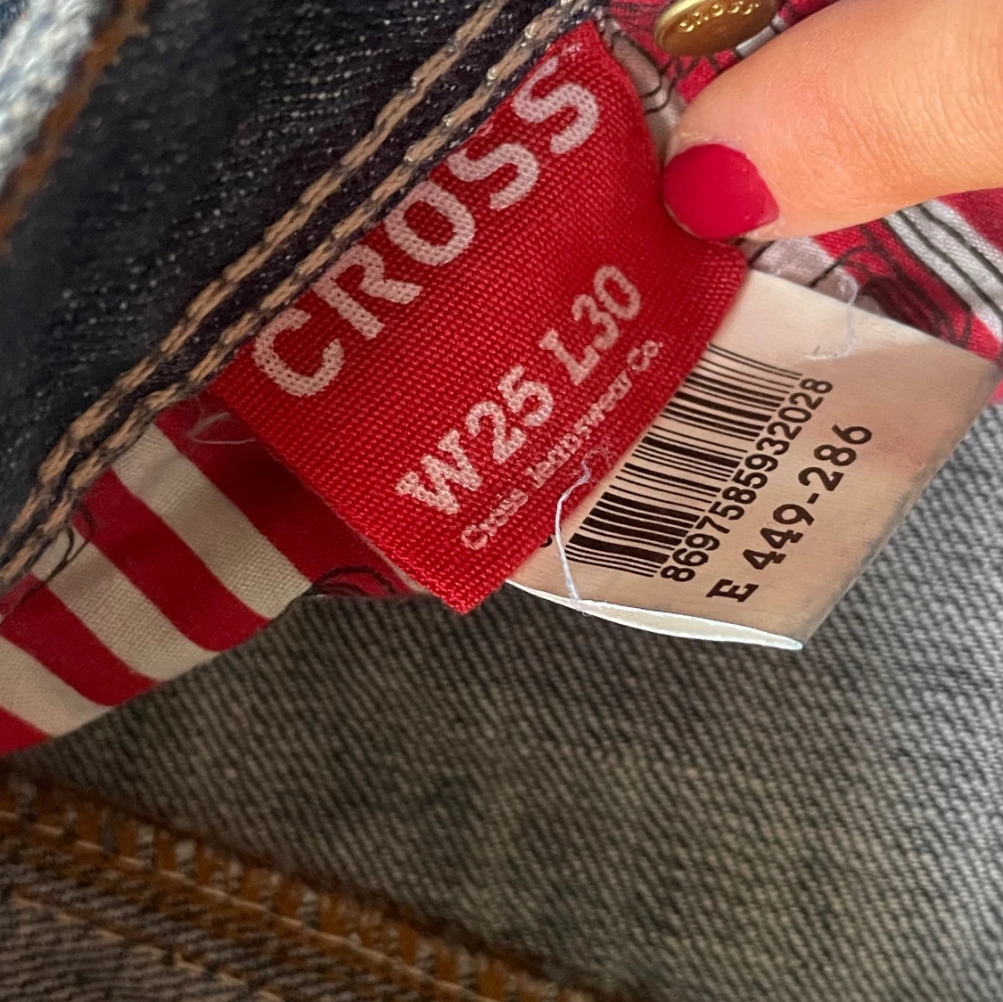 Lågmidjade bootcut jeans  - 4