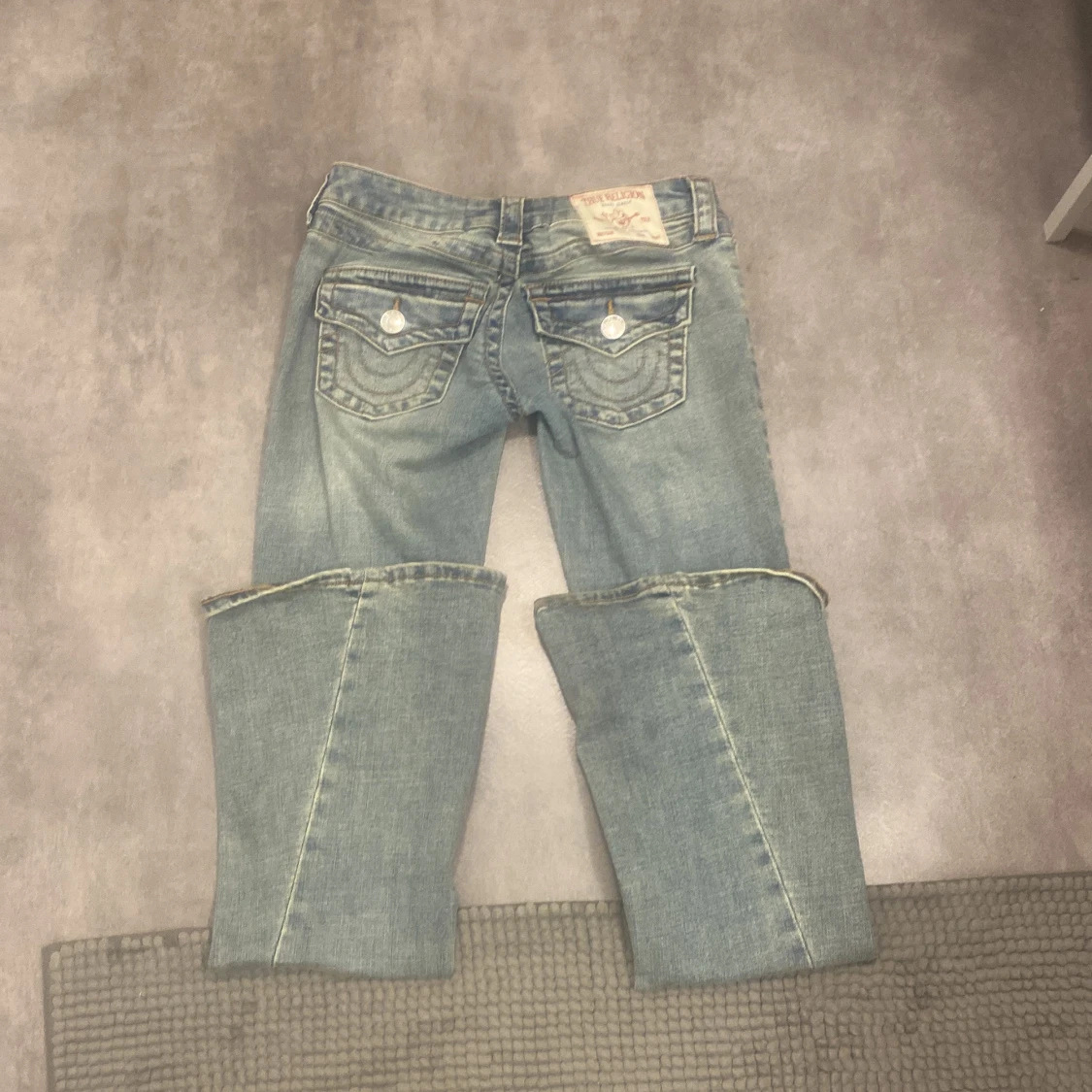 True Religion bootcut jeans ljusblå - 1