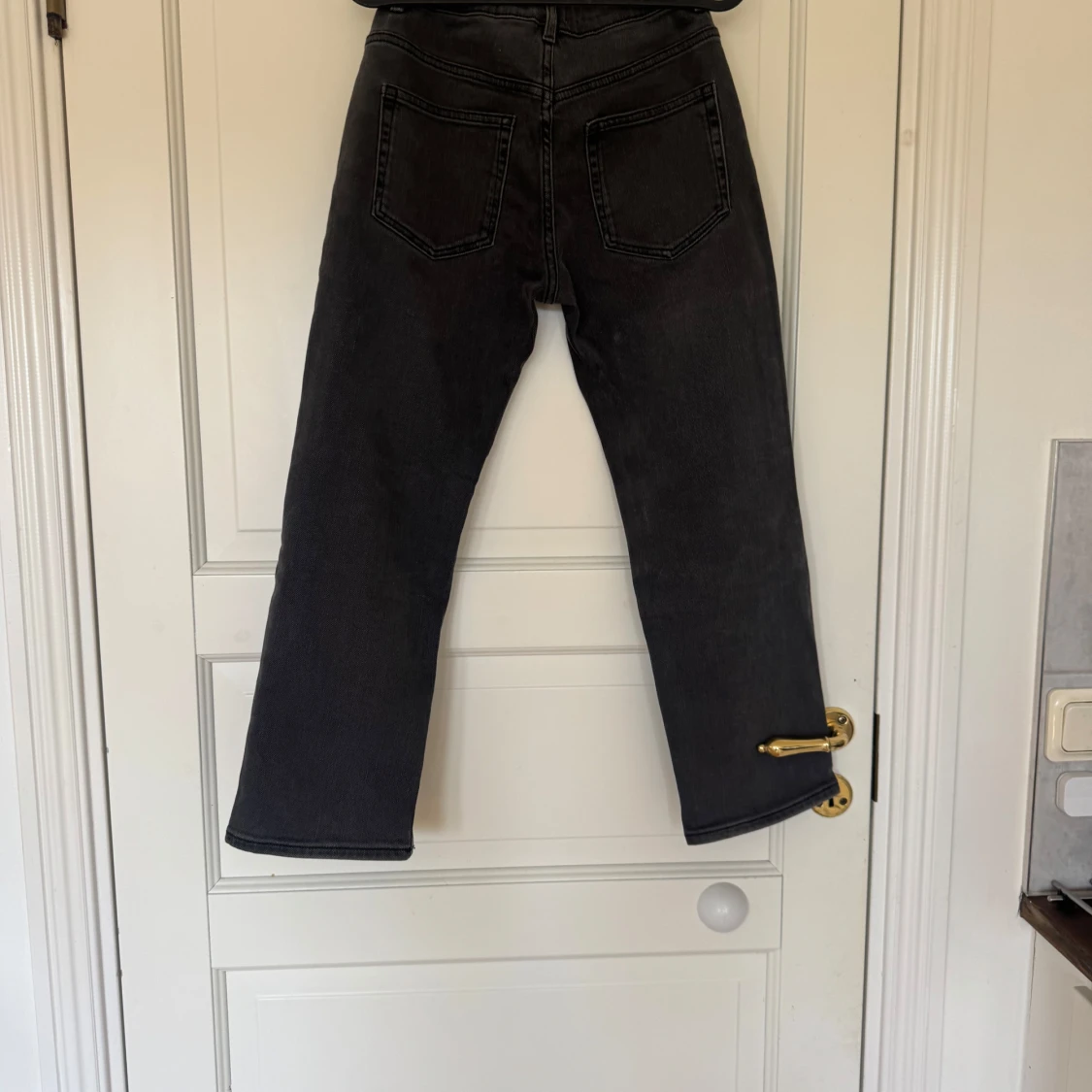 Svarta raka barnjeans från Lindex