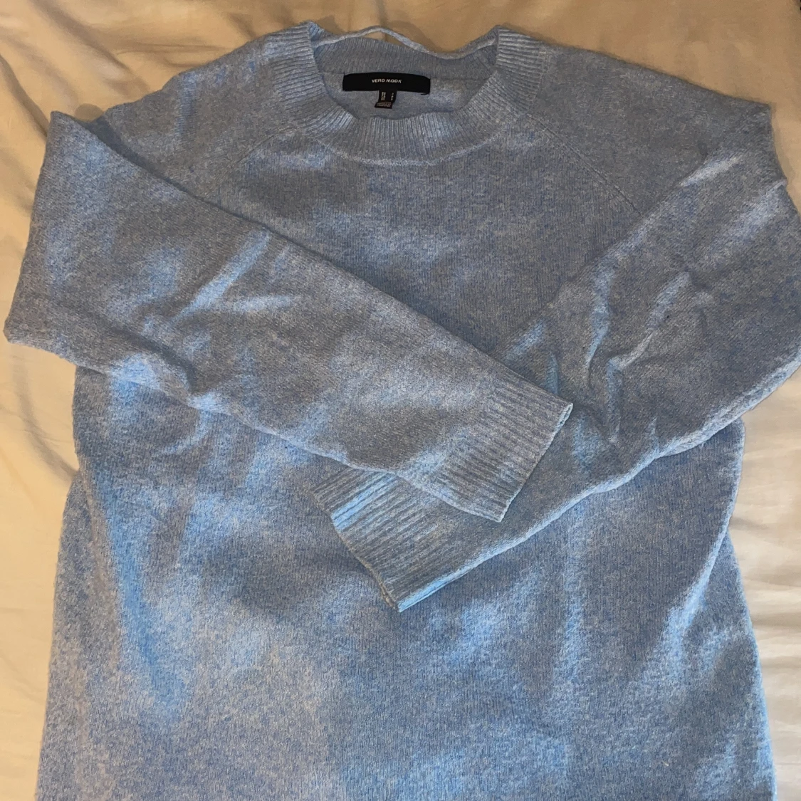 Ljusblå stickad tröja Vero Moda - 2