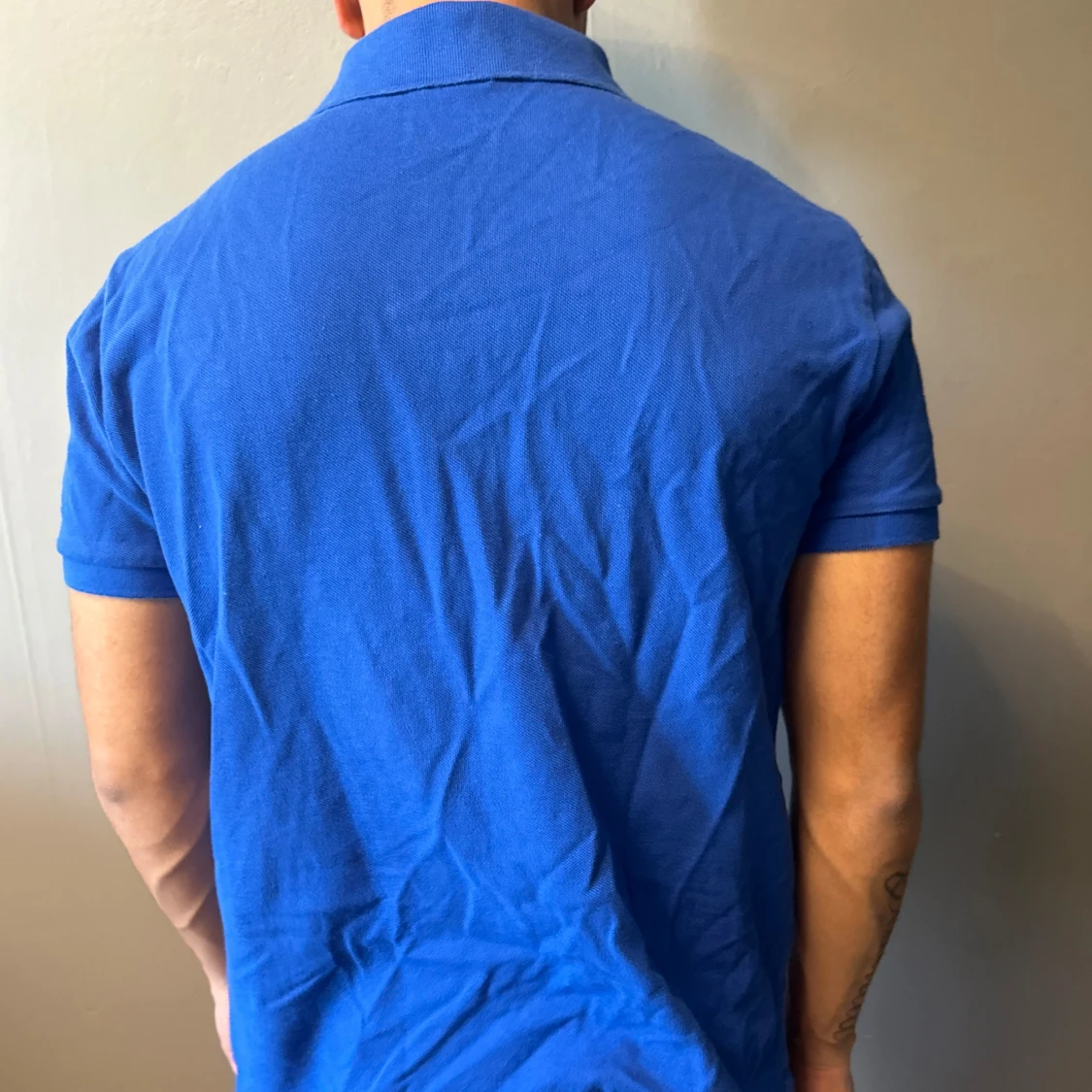 Blå pikétröja från Ralph Lauren - 2