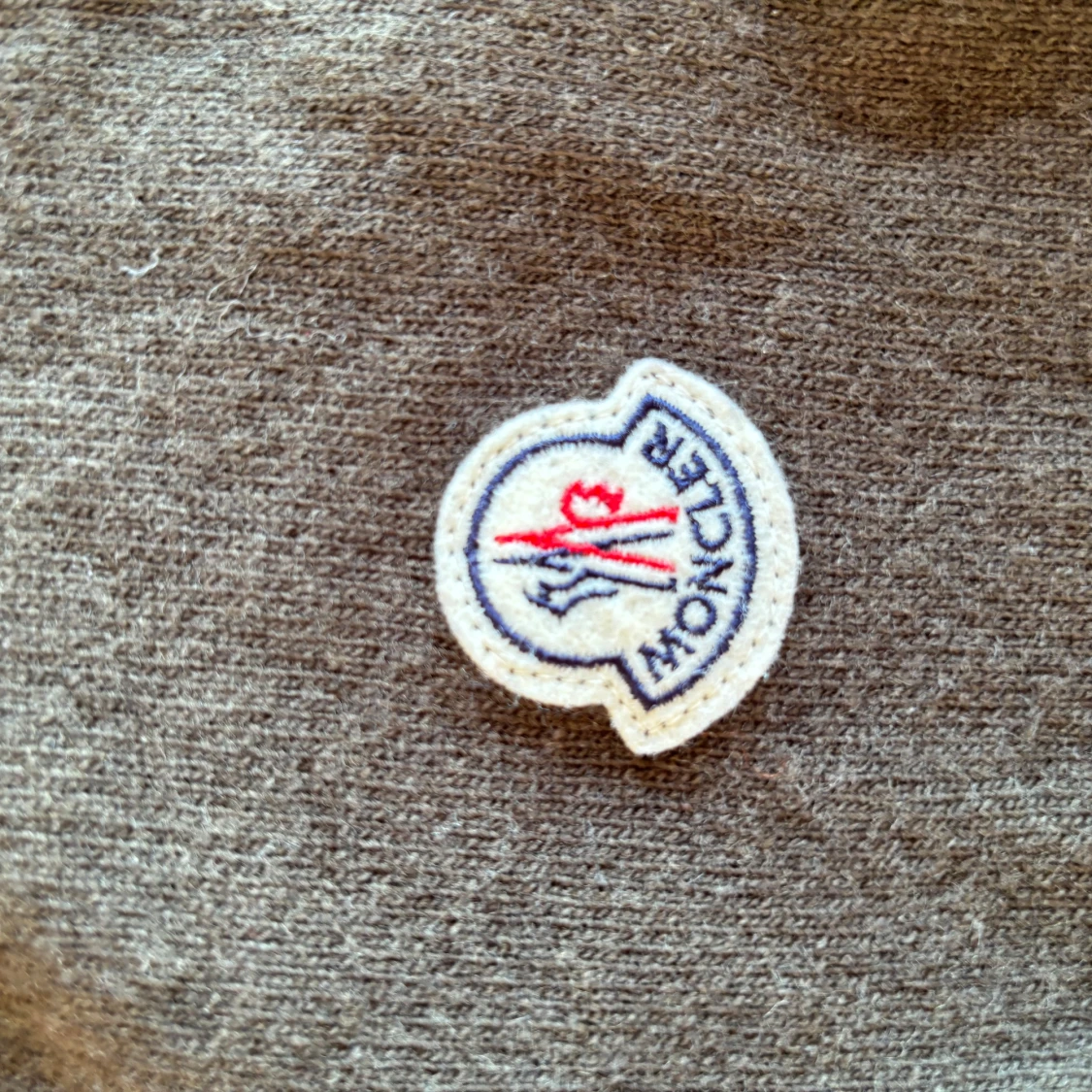 Olivgrön stickad tröja från Moncler, Vintage - 1