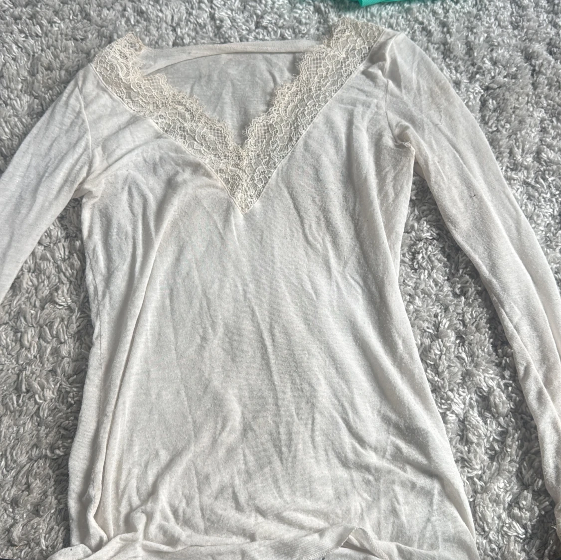 Vit intimissimi spetströja - 2