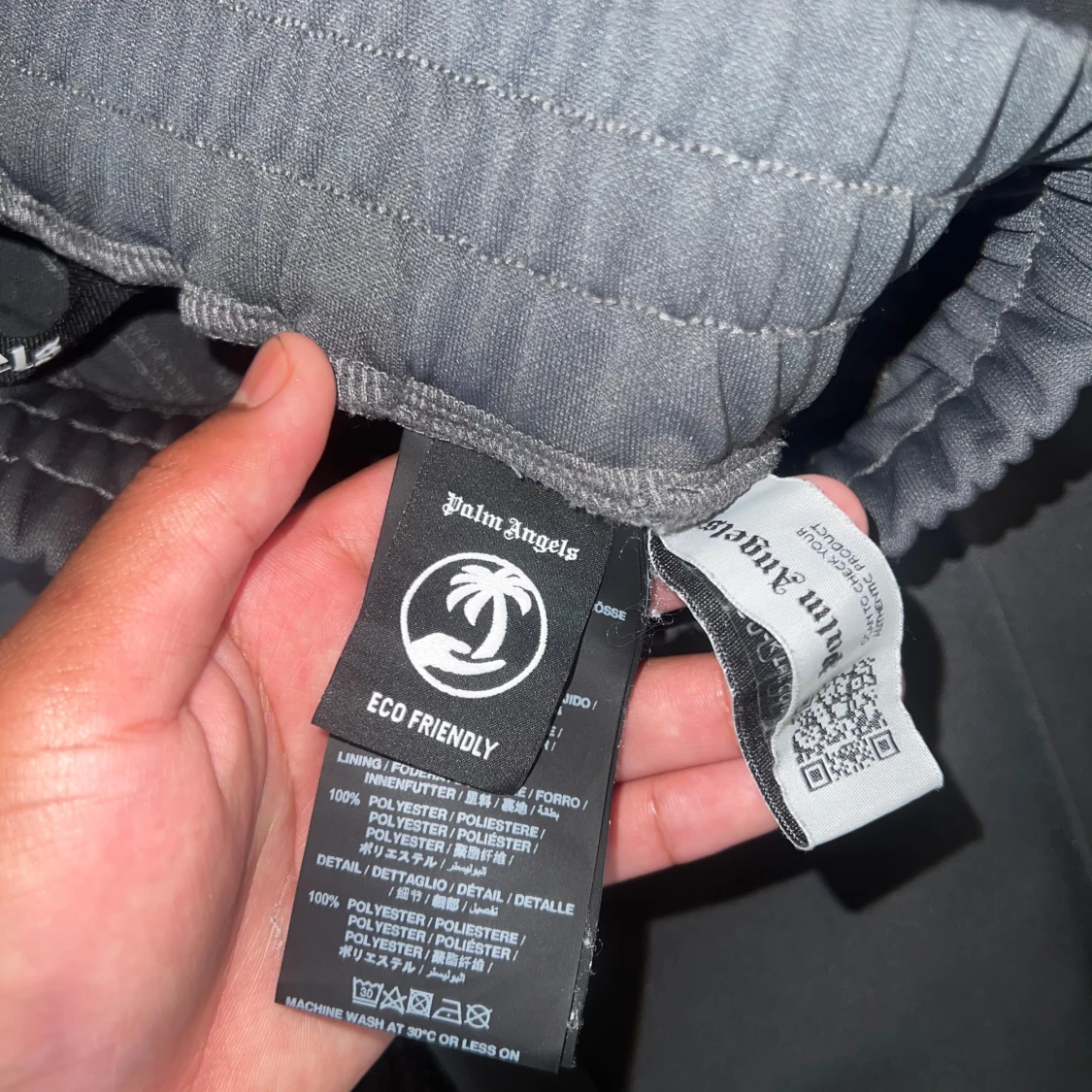 Palm Angels grå mjukisbyxo - 2