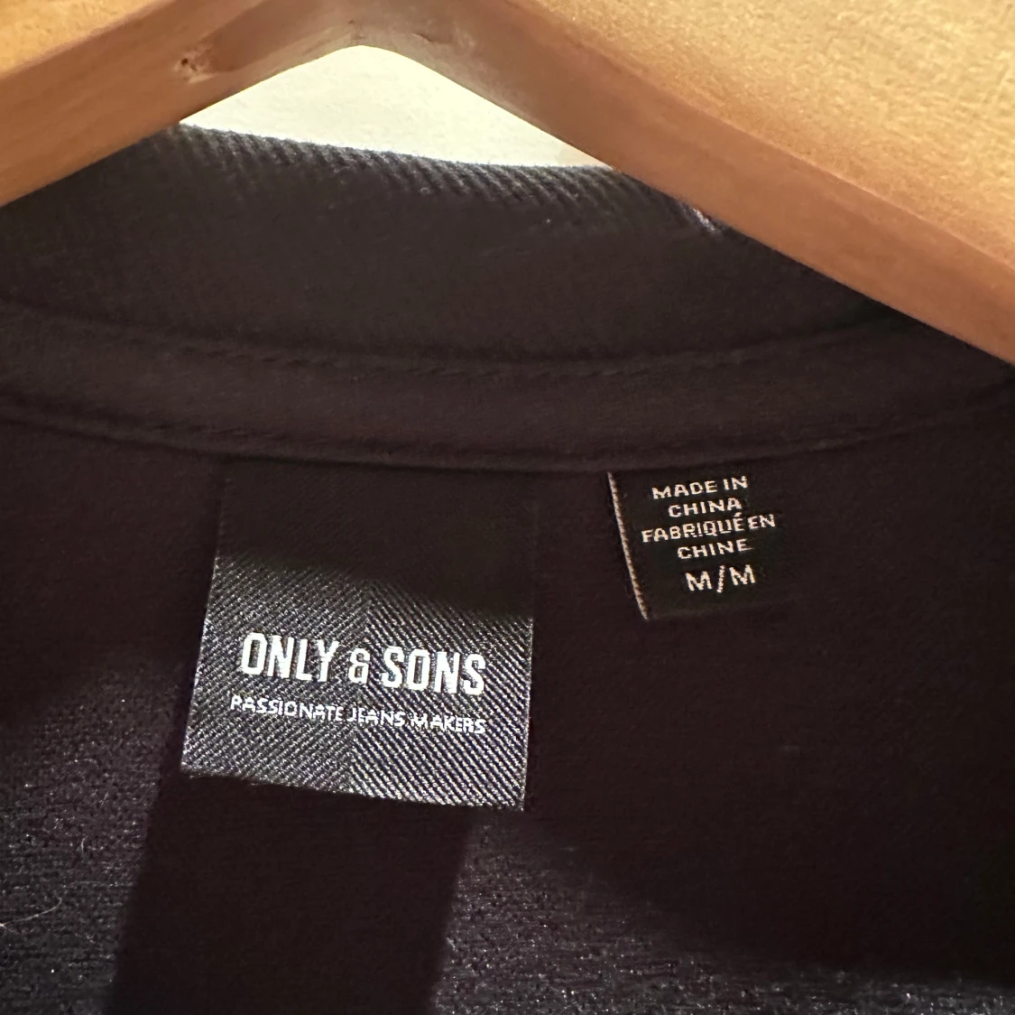 Mörkblå overshirt M - 2