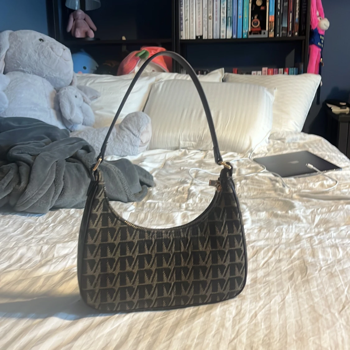 Svart/brun handväska  - 1