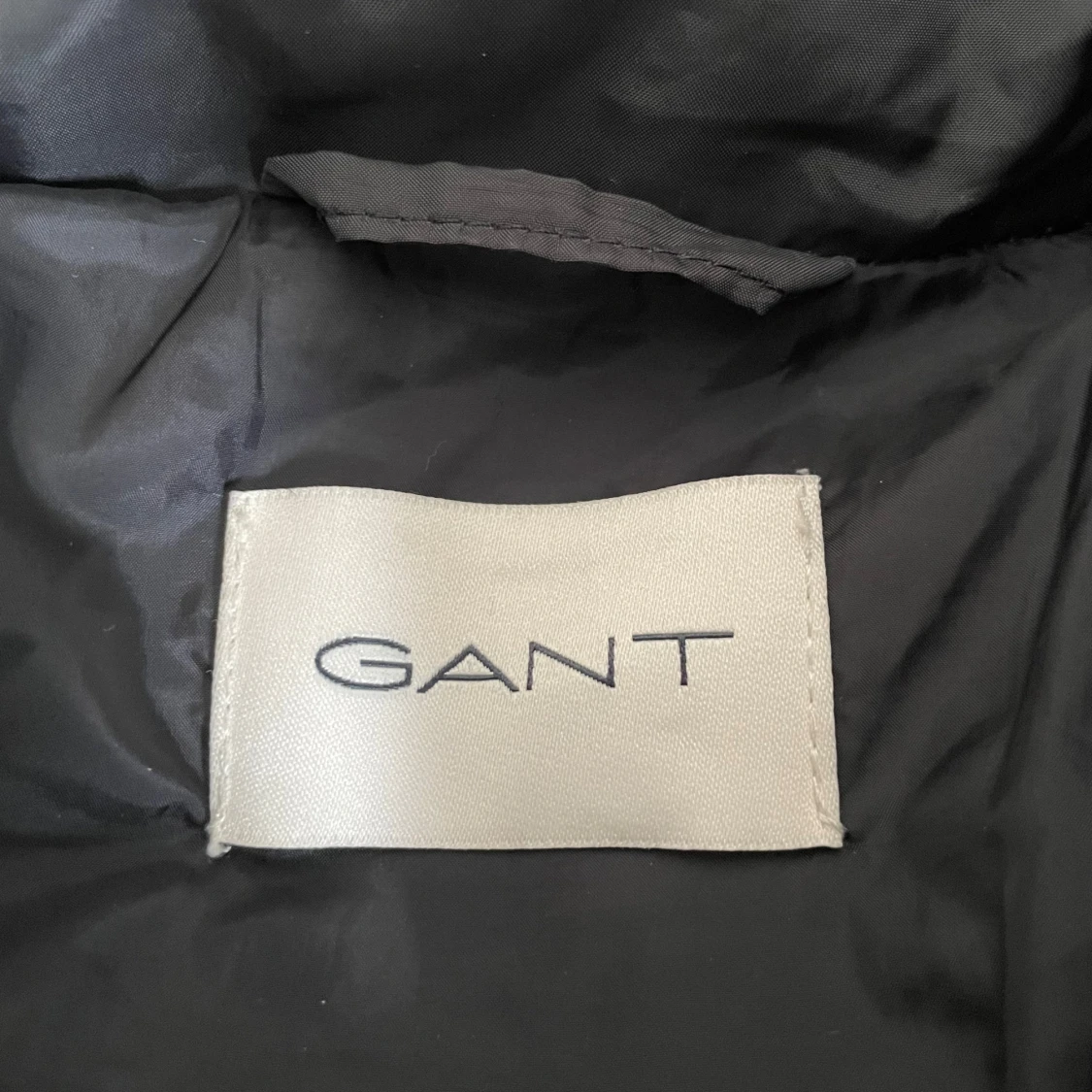 Svart soft dunjacka från gant - 2