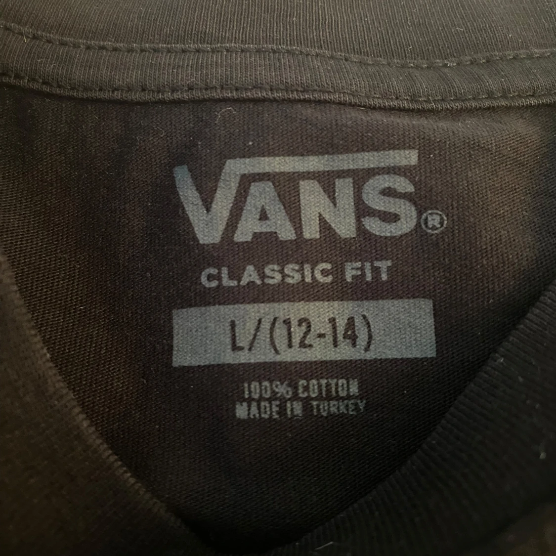 Svart Vans t-shirt med tryck - 2