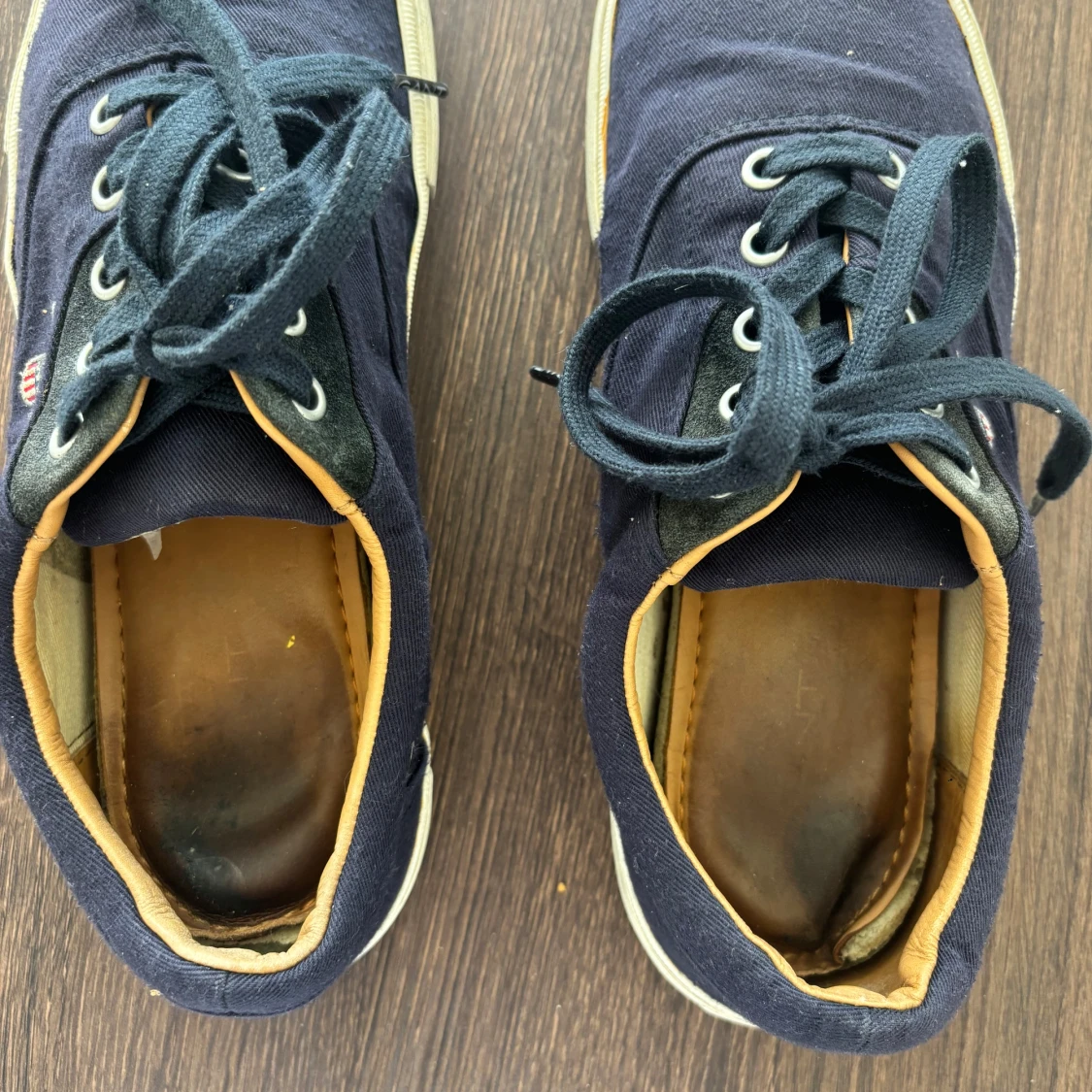 Marinblå sneakers från Gant - 3