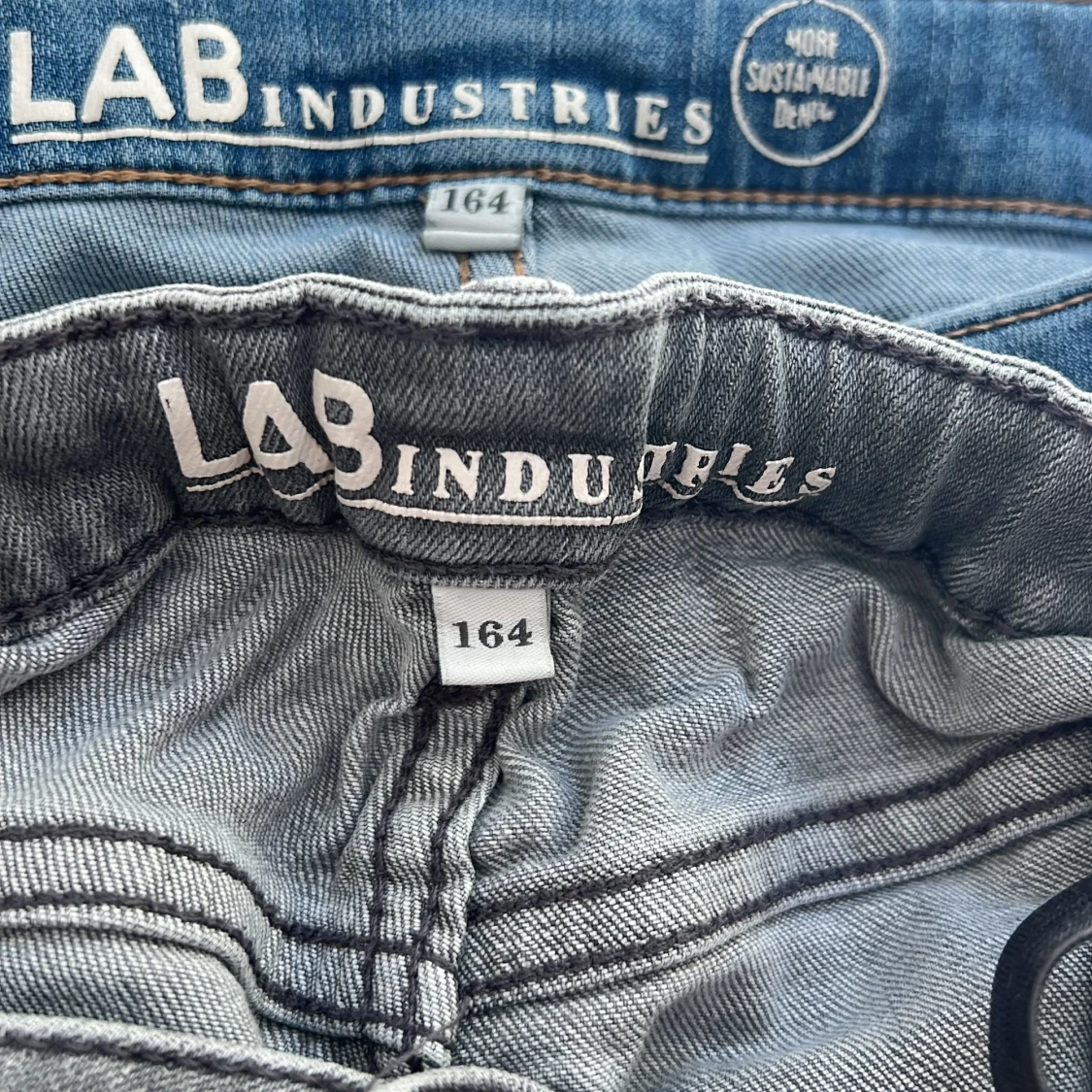 2 par LAB Industries jeans, grå & blå - 2