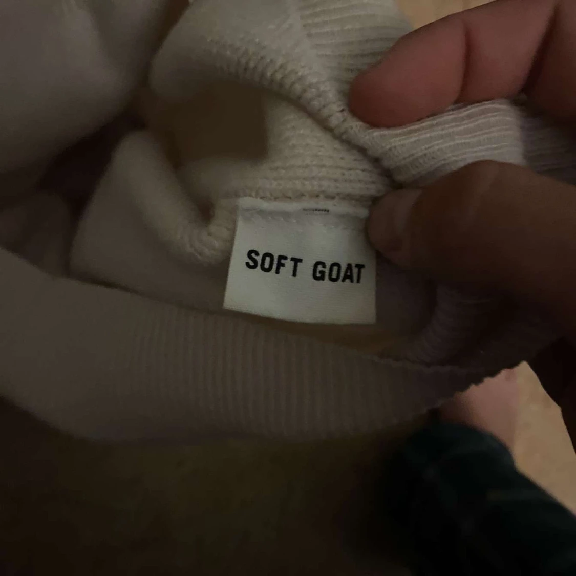 Beige kashmirtröja från Soft Goat - 3