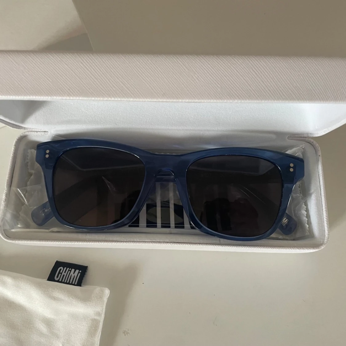 Chimi blåa solglasögon - 1