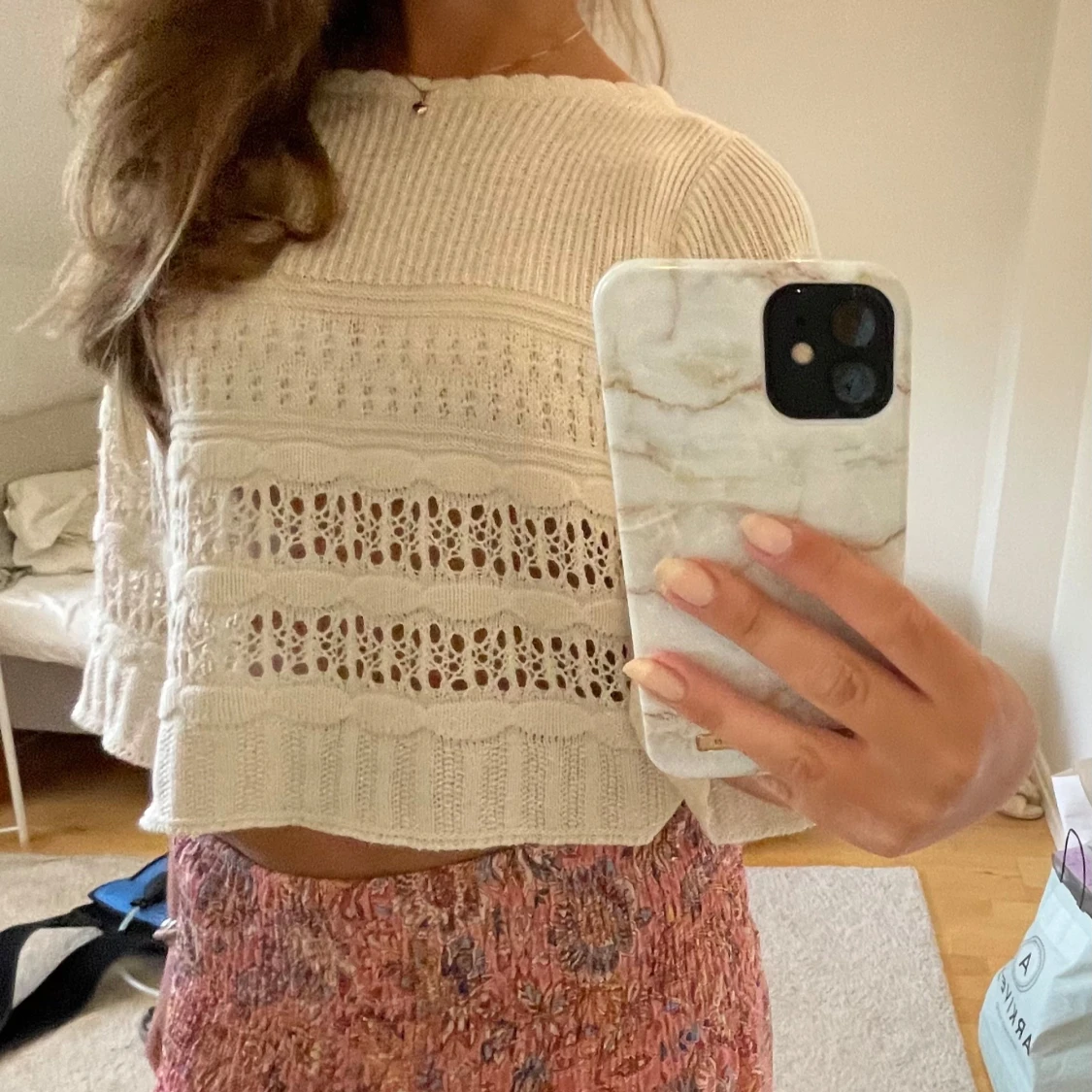 Stickad tröja - 1