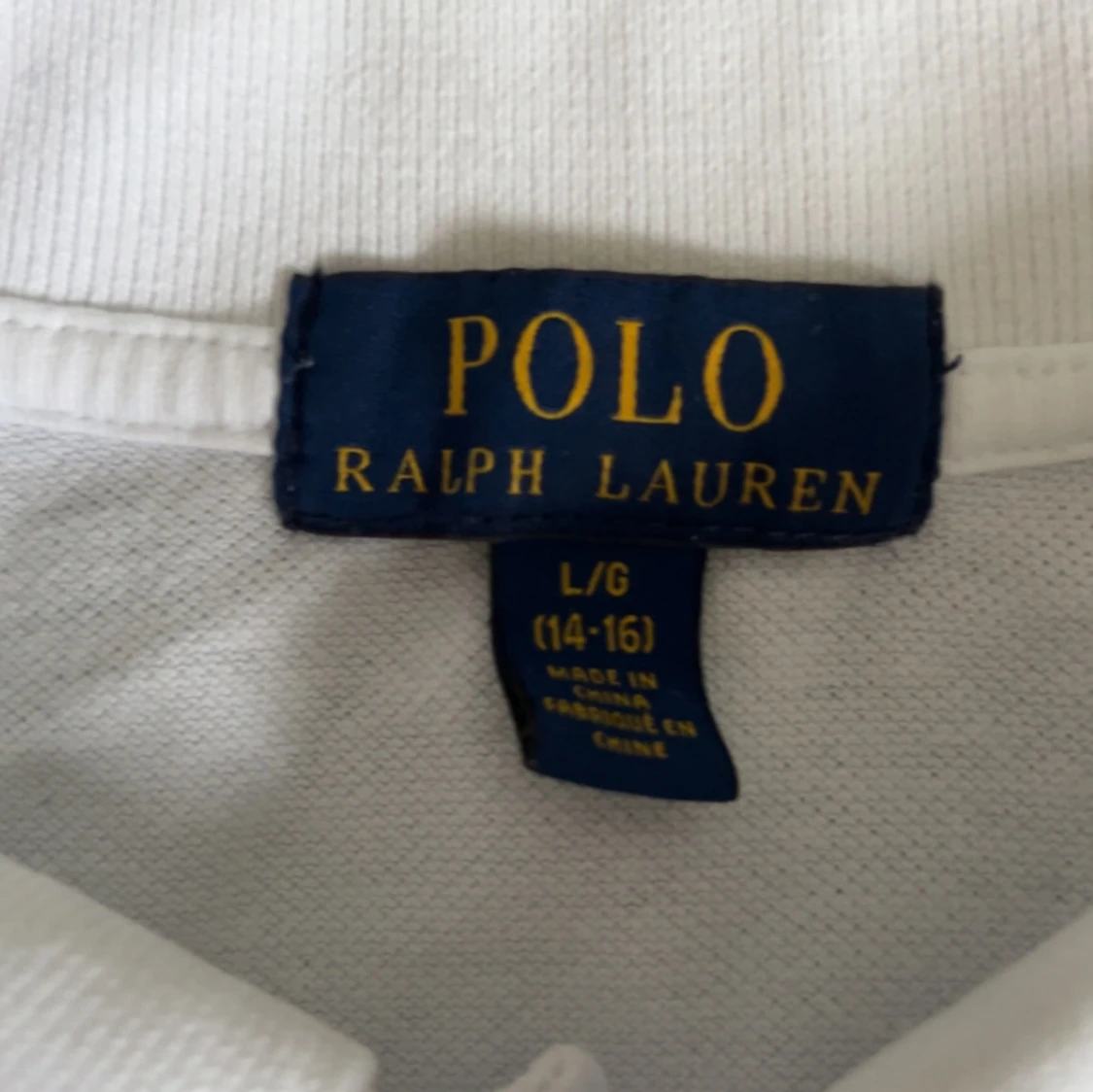 Vit piké Ralph Lauren  - 4