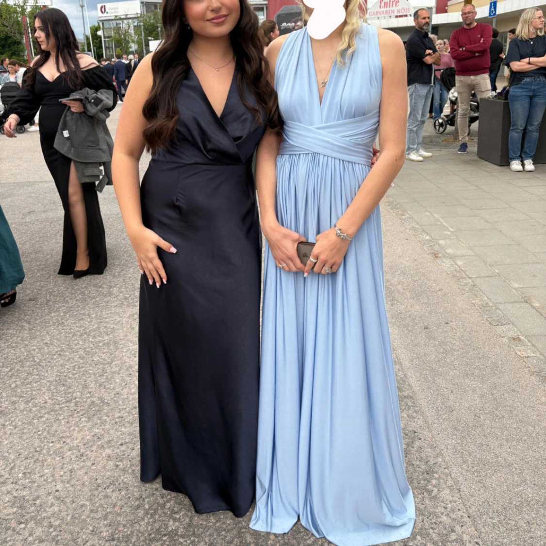 Blå balklänning  - 2