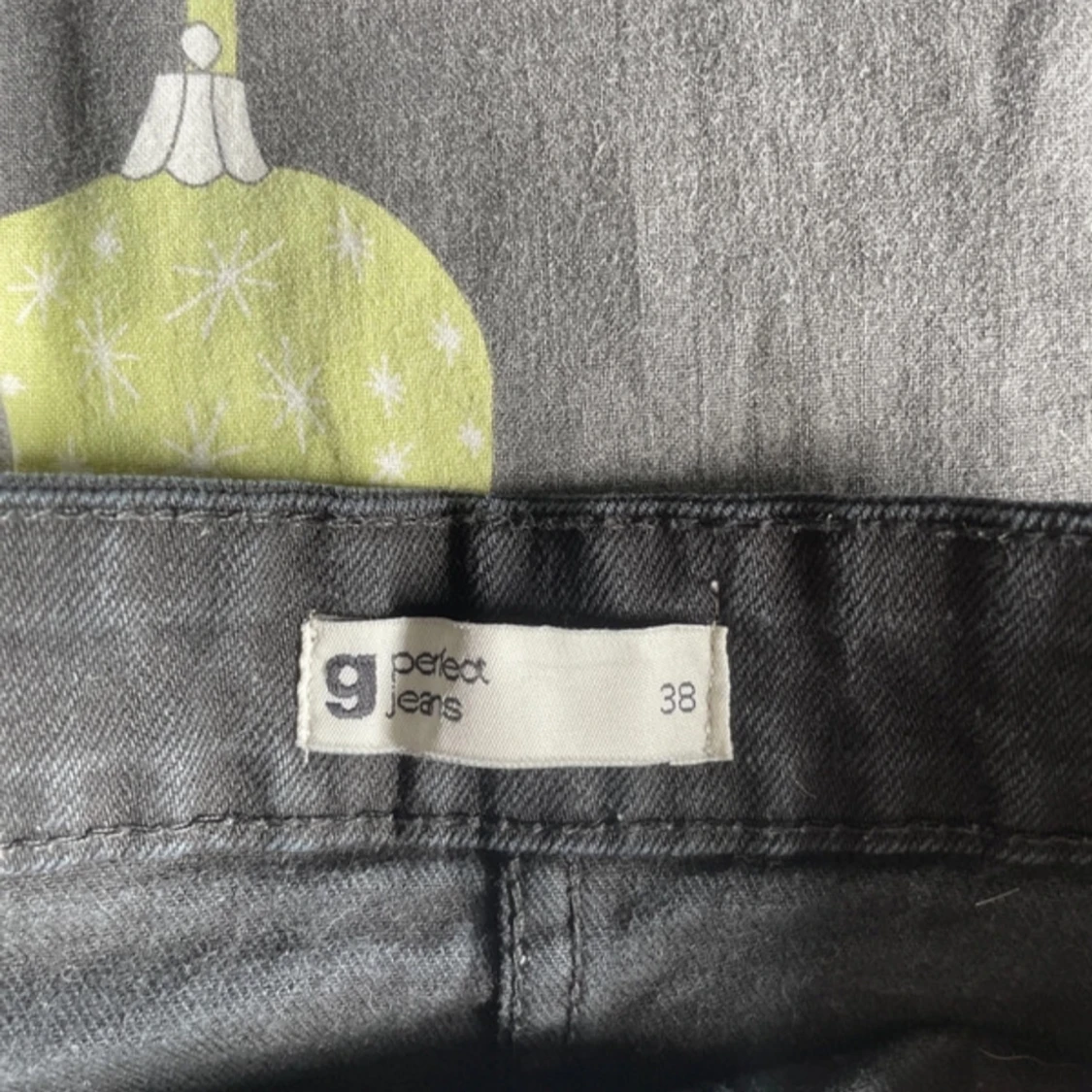 Svart jeanskjol med knappar, g perfect jeans - 2