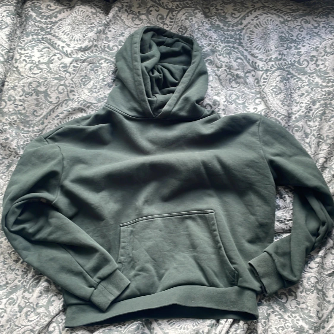 Grön hoodie från Urban Classics