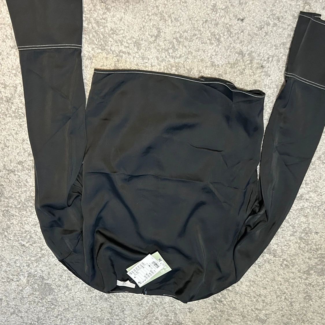 Svart långärmad topp från H&M