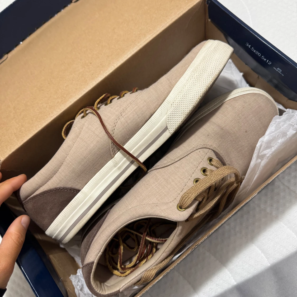 Beige sneakers från Polo Ralph Lauren - 1