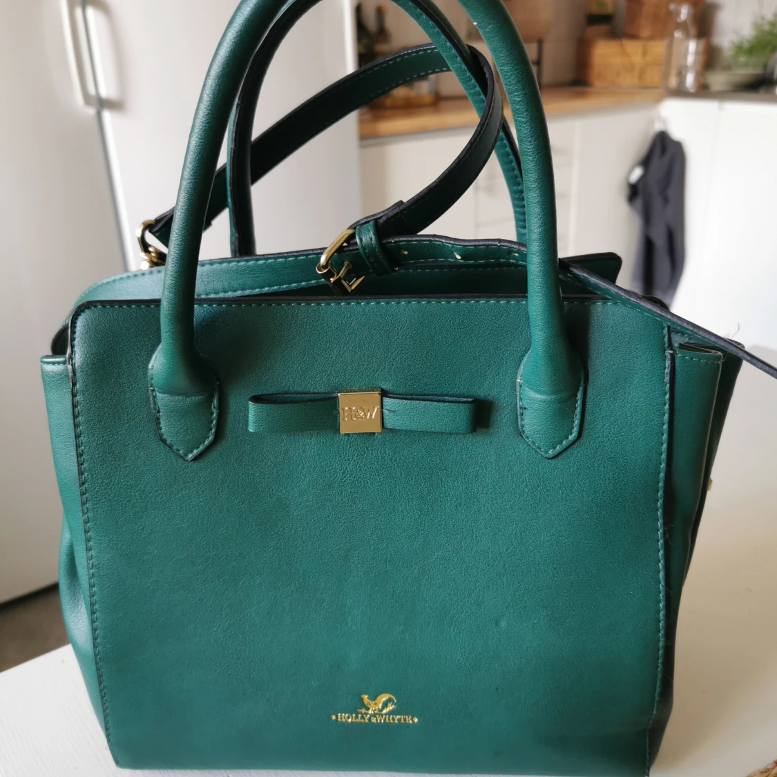 Grön handväska från Holly & White