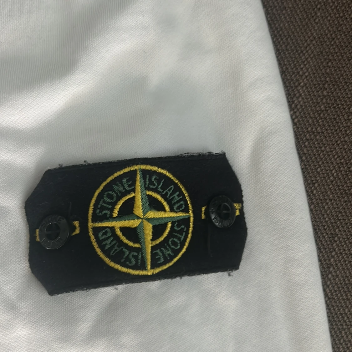 Vit sweatshirt från Stone Island - 2