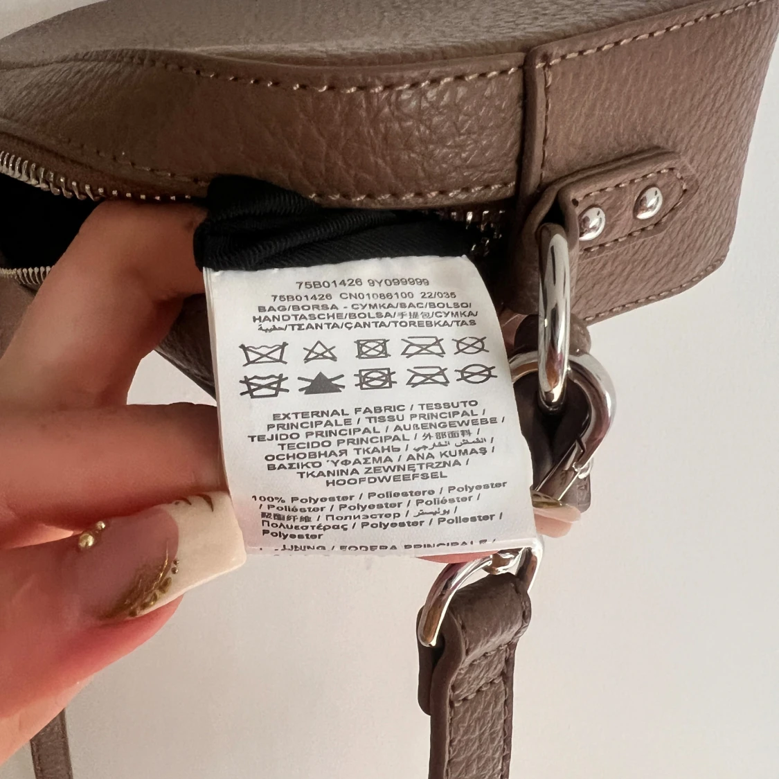 Brun axelväska från Trussardi - 4