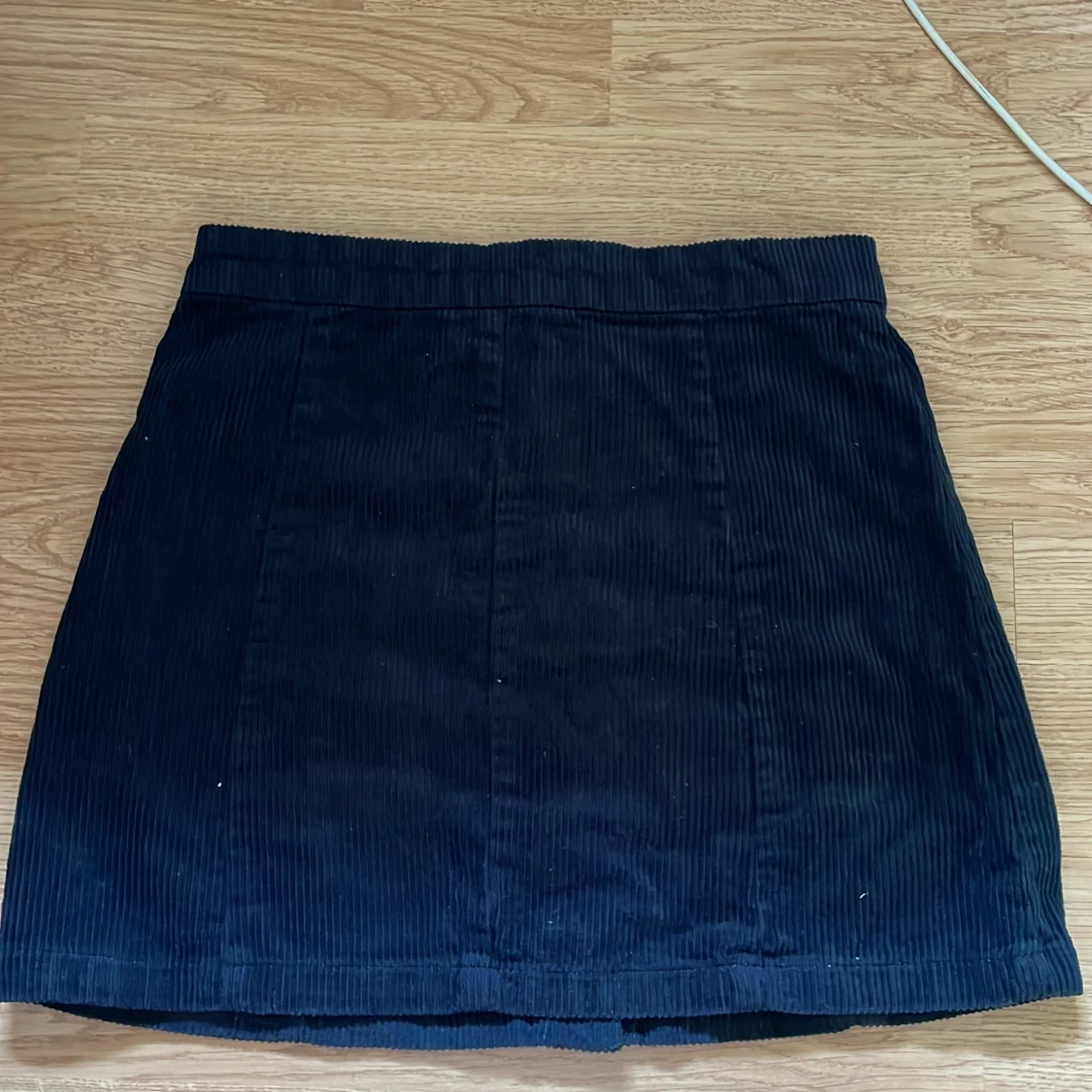 Mörkblå manchesterkjol  - 3