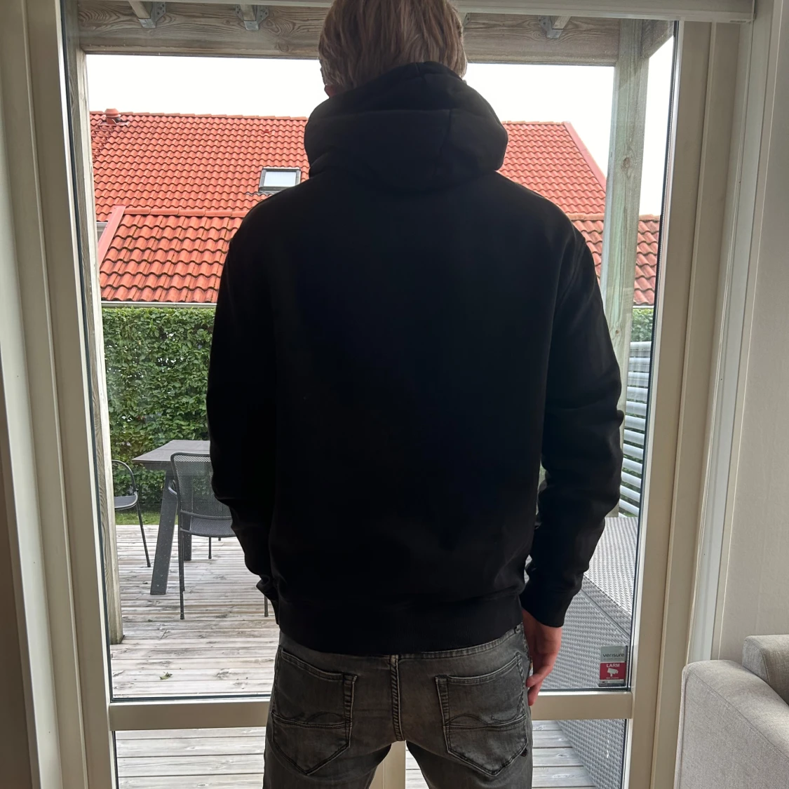 Svart Arigato hoodie  - 2