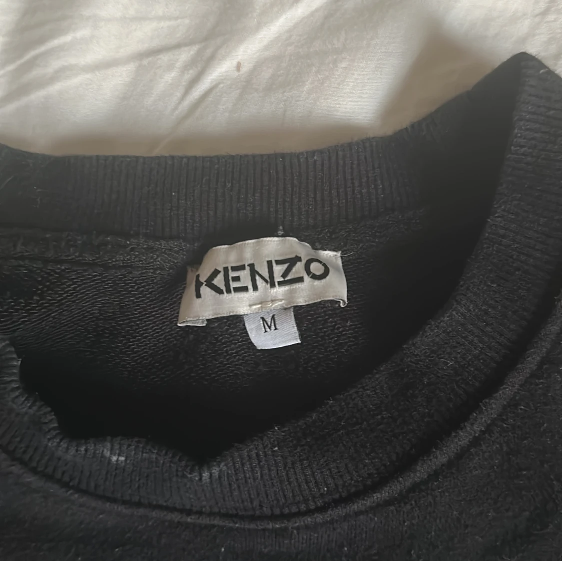 Svart Kenzo sweatshirt med tigerbrodyr - 3