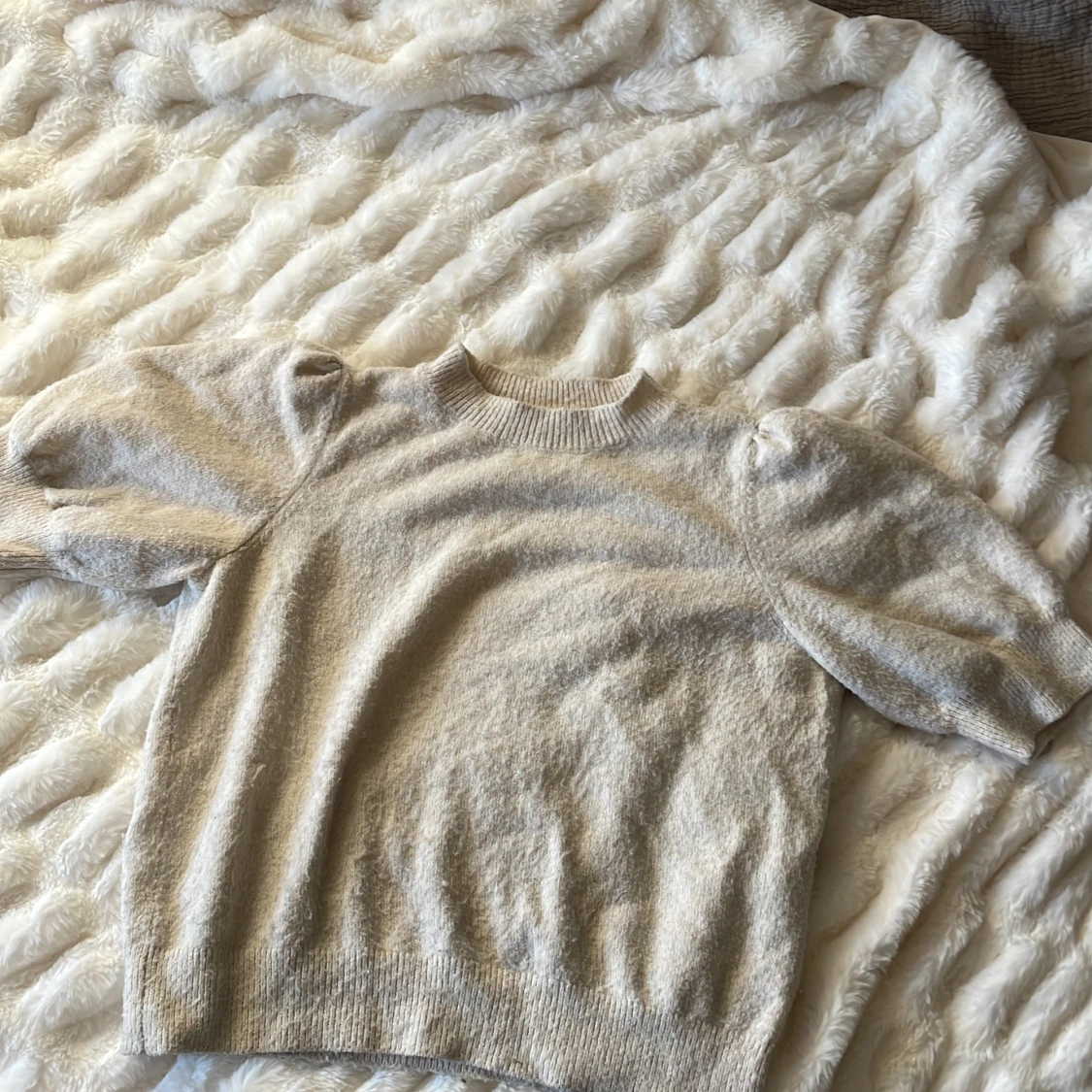 Beige tröja från Vero Moda