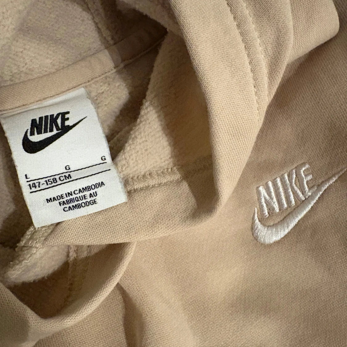 Beige hoodie från Nike - 1